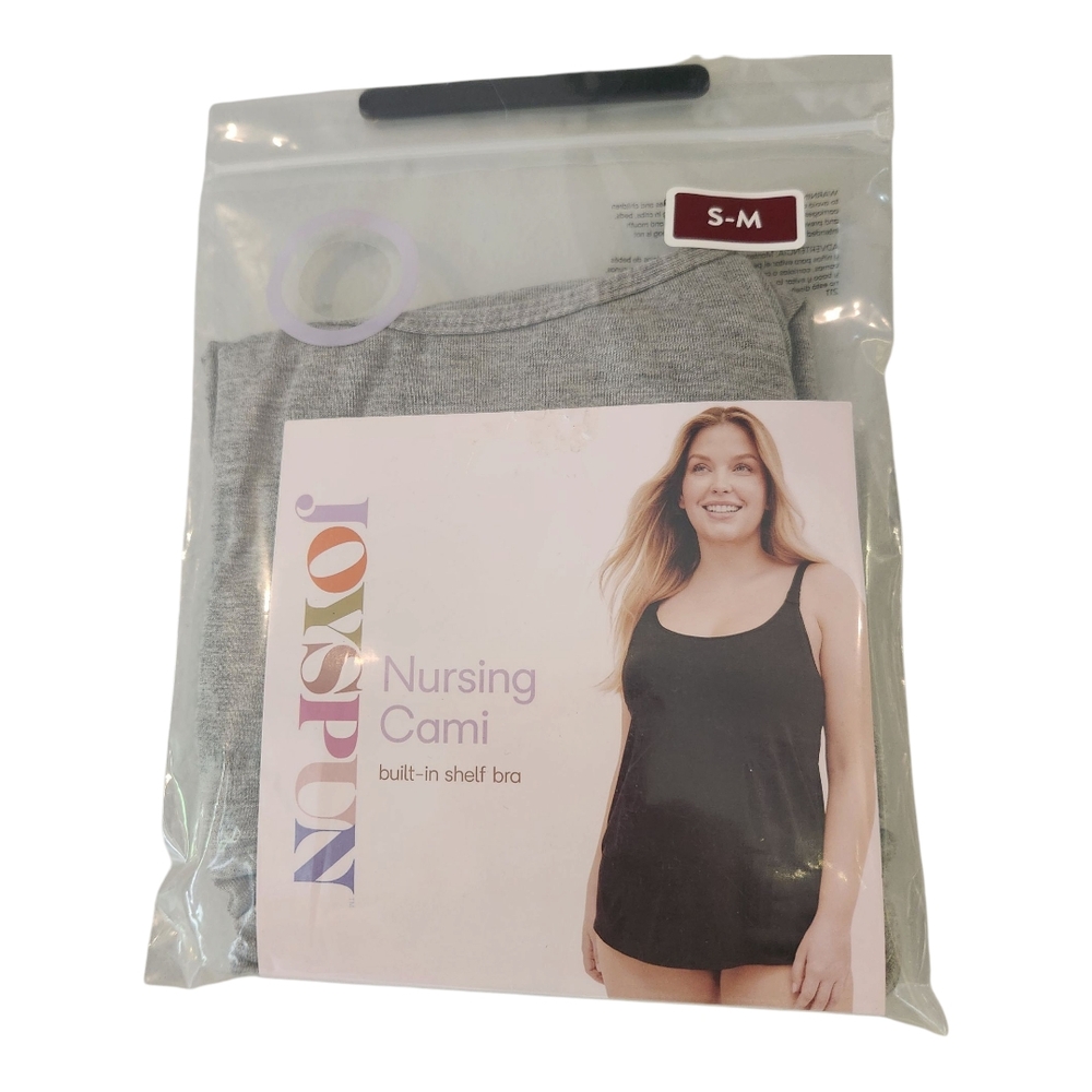 ***Gray Nursing Cami Tank Top